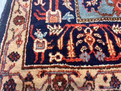 Fine Antique Persian Tabriz Rug 55 x 65 