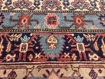 Fine Antique Persian Tabriz Rug 55 x 65 