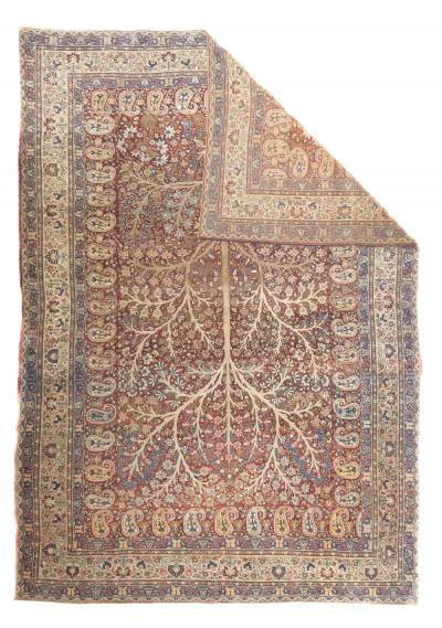 Fine Antique Persian Tabriz Rug 8 3 x 11 9 