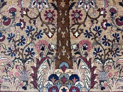 Fine Antique Persian Tehran Rug 9 11 x 13 6 