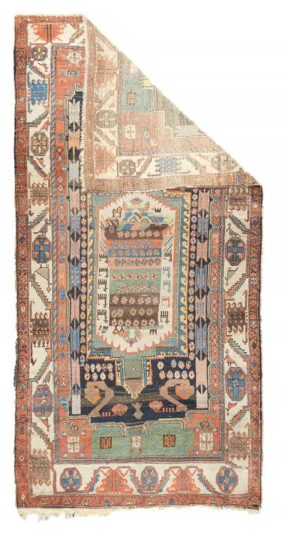 Fine Antique Persian Tribal Bakhtiari Rug 411 x 97