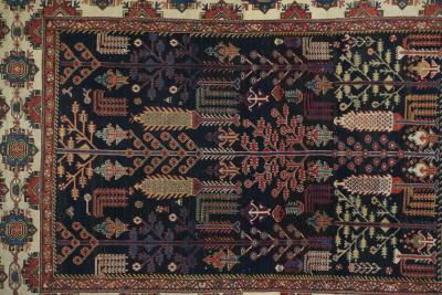 Fine Antique Persian Tribal Bakhtiari Rug 6 5 x 8 1 