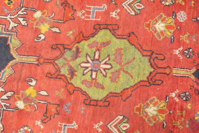 Fine Antique Persian Wool Foundation Lori Hallway Rug 47 x 114 