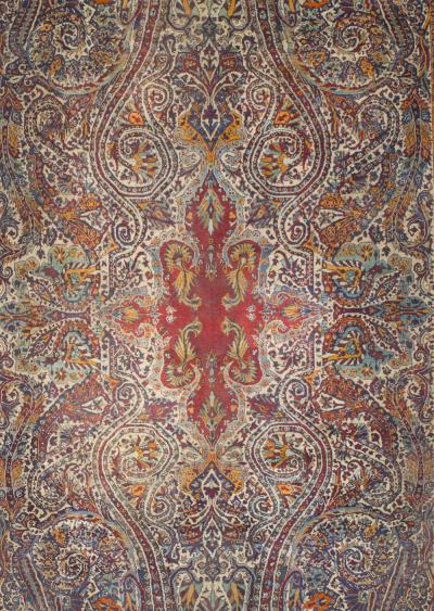 Fine Antique Persian Yazd Rug 8 10 x 16 0 