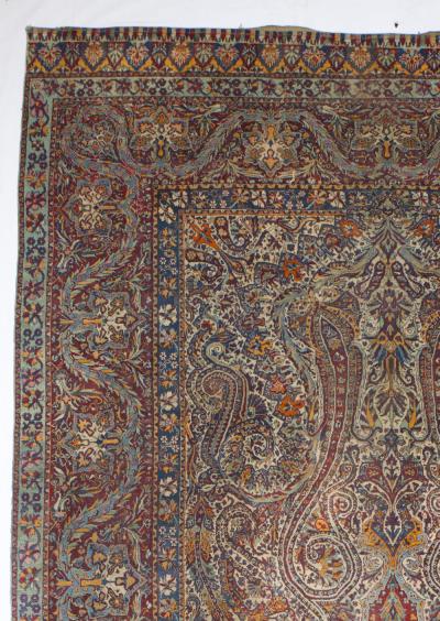 Fine Antique Persian Yazd Rug 8 10 x 16 0 