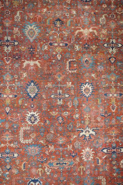 Fine Antique Serapi Rug 11 5 x 17 10 