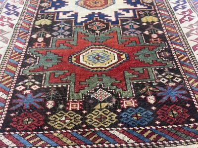 Fine Antique Shirvan Wool Rug 2 11 x 9 10 