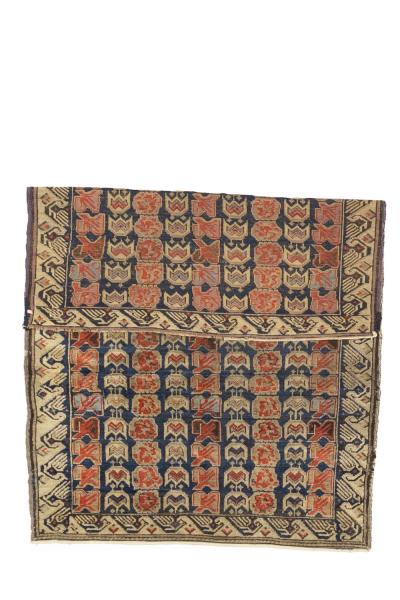 Fine Antique Shirvan Wool Rug 4 0 x 5 6 