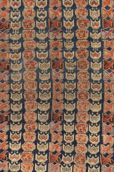 Fine Antique Shirvan Wool Rug 4 0 x 5 6 