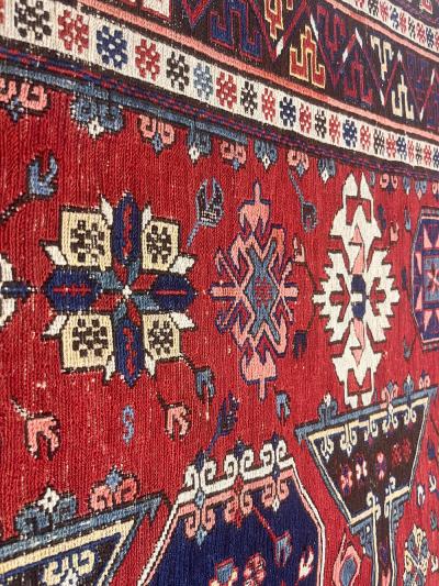 Fine Antique Sumak Rug 78 x 91 