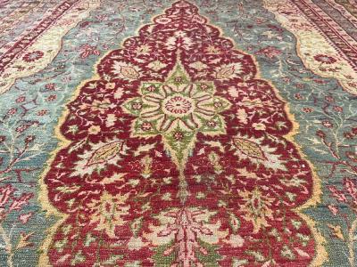 Fine Antique Turkish Gordez Wool Rug Odd and rare size 8 0 x 17 8 