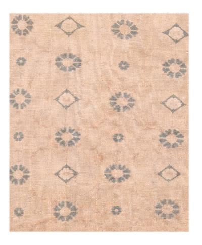 Fine Antique Turkish Oushak Wool Rug 5 11 x 8 11 