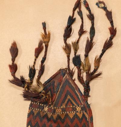 Fine Antique Turkmen Bag 10 x 111