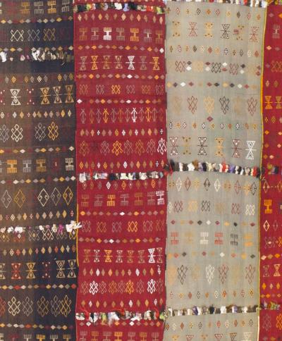 Fine Antique Uzbek Kilim Rug 5 9 x 10 0 