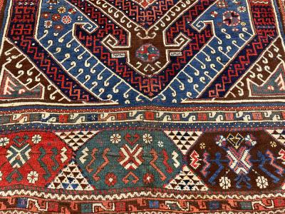 Fine Early Anatolian Bergamo Rug 7 1 x 10 1 