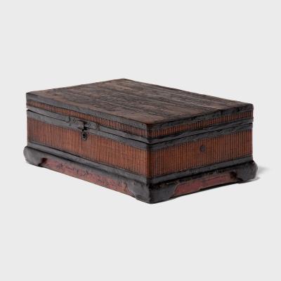 Finely Woven Lacquered Trunk