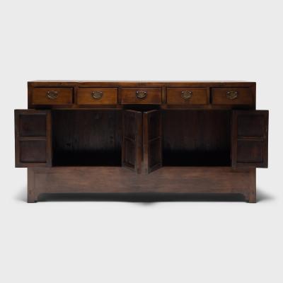 Four Door Walnut Coffer