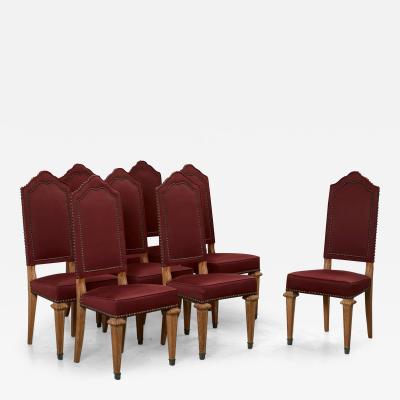 French Baroque Style Dining Chairs Set of 8