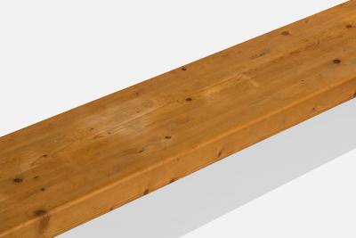French Designer Bench in Pine France 1980s