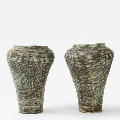French Mid Century Ceramic Vessels