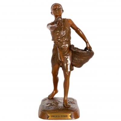 French Orientalist Fruit Seller Marcel Debut