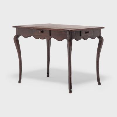 French Provincial Tea Table with Drawer
