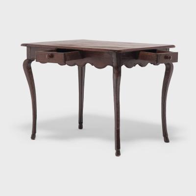 French Provincial Tea Table with Drawer