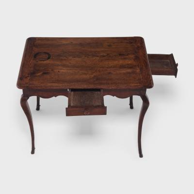 French Provincial Tea Table with Drawer