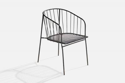 George Nelson Armchairs in Iron USA 1950s