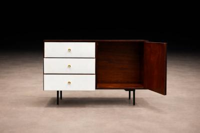 Geraldo de Barros Sideboard in Rosewood Formica Geraldo de Barros for Unilabor Brazil 1950s