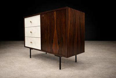 Geraldo de Barros Sideboard in Rosewood Formica Geraldo de Barros for Unilabor Brazil 1950s