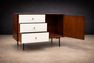 Geraldo de Barros Sideboard in Rosewood Formica Geraldo de Barros for Unilabor Brazil 1950s