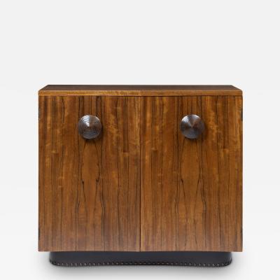 Gilbert Rohde Gilbert Rohde for Herman Miller Paldao Cabinet in Paldao Wood Leather