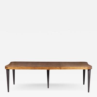 Gilbert Rohde Gilbert Rohde for Herman Miller Paldao Dining Table in Paldao Wood Leather