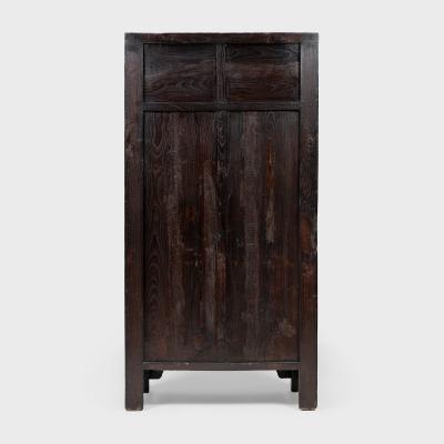 Gilt Black Lacquer Shanxi Cabinet