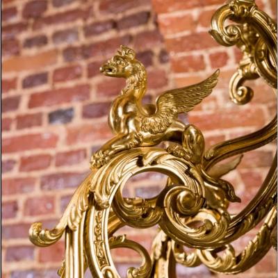 Gilt Bronze Chandelier In The Napoleon III Style France