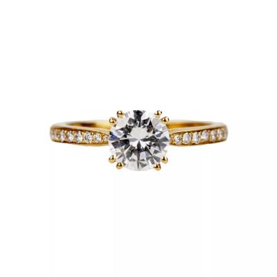 Gold Diamond Ring 21st Century