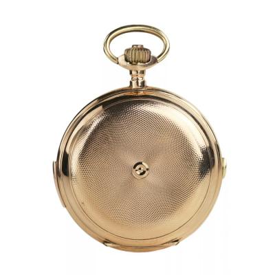 Gold Repeater Pocket Watch By Louis Armand Switzerland Circa 1900