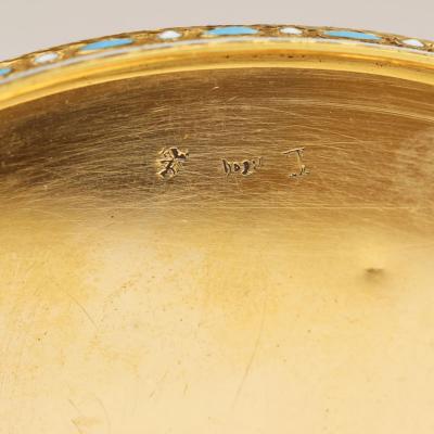 Gold Snuff Box With The Portrait Of Admiral Semyon Ivanovich Mordvinov 