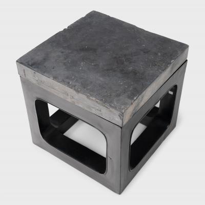 Golden Brick Side Table