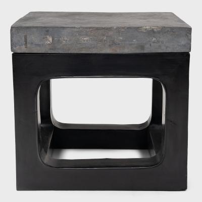 Golden Brick Side Table