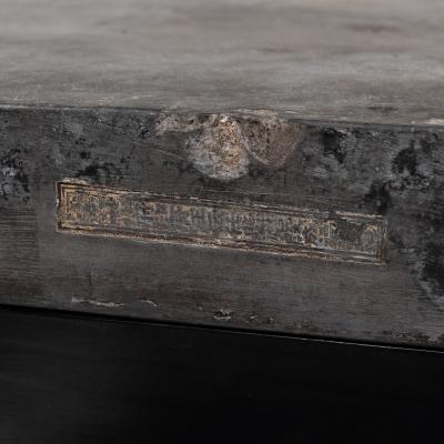 Golden Brick Side Table