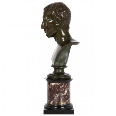 Grand Tour Bust of Julius Caesar Italian circa late 19th century