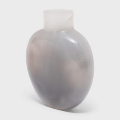 Grey Agate Snuff Bottle