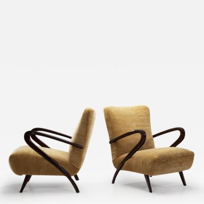Guglielmo Ulrich Guglielmo Ulrich Italian Modern Lounge Chairs Italy 1950s