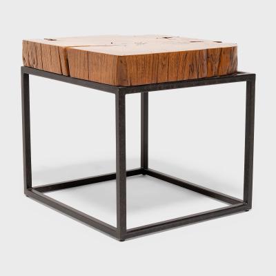 Hana Raw Timber Side Table