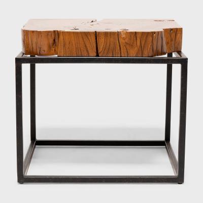 Hana Raw Timber Side Table