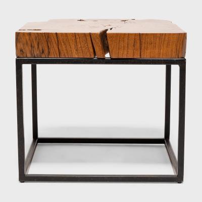 Hana Raw Timber Side Table