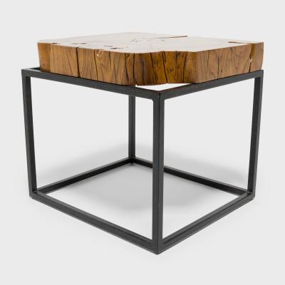 Hana Raw Timber Side Table