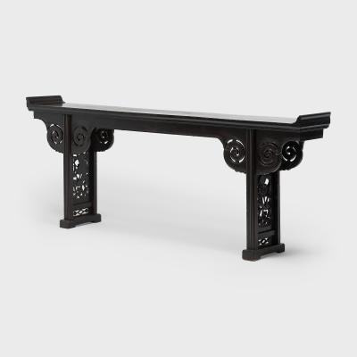 Hardwood Altar Table with Clouds and Dragons